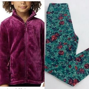 Super soft sweater and leggings lularoe 32 degree